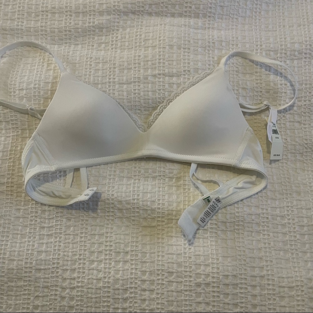 NWT White Aerie Wireless Bra